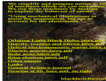 Tablet Screenshot of blackholeformulas.com